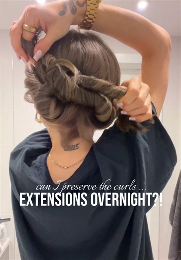 Reviving Overnight Curling Methods for Heatless Curls