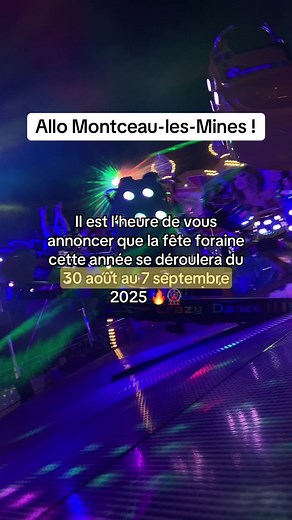 Fête Foraine à Montceau-les-Mines 2025 : Dates à Retenir