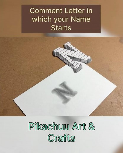 🐱How to Draw 3D Letter | Creative Letters Alphabet