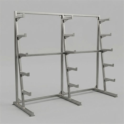 Cantilever Rack – Complete Digital Plans + Laser Cut Files (DIY Steel Storage Rack) - Etsy