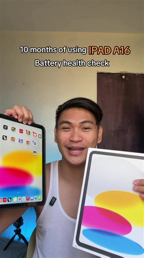 iPad A16 Battery Health Check After 10 Months