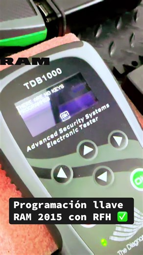 Programación de Llave RAM 2015 en GDL