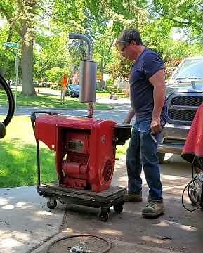 1965 WISCONSIN THD ENGINE - 2 CYLINDER 18 HP - CRANK START