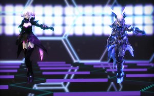 【MMD/Ray渲染】弱音 八重樱 relations