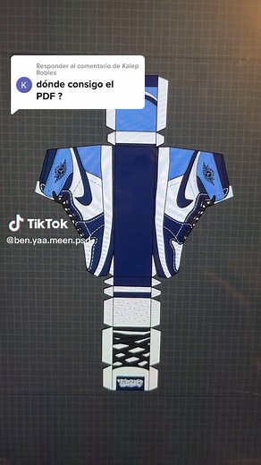 Respuesta a @Kalep Robles COMENTA SÍGUEME Y TENLOS ENVIO #papercraft #nikeart #jordan23