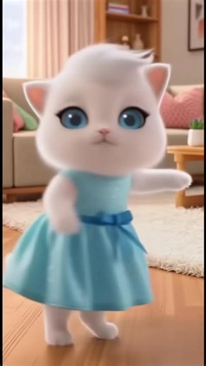 Dance of the cat and dog #dog #cats #dance #happy #puppy #dogdance #puppydance #catdance