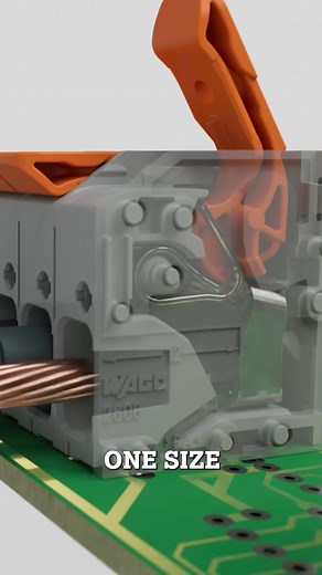 1.4M views · 2.7K reactions | CAN IT REALLY BE THIS EASY! 勞 With WAGO Push in CAGE CLAMP® technology just push in for solid, stranded, ferruled, and lift the lever for fine-stranded conductors. It is that simple! #WAGO #PCB #designengineer #electronicsdesign #designengineering #powerelectronics | WAGO - UK & Ireland | Facebook
