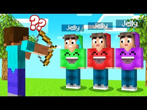 REAL JELLY vs. FAKE JELLY In GUESS WHO! (Minecraft)
