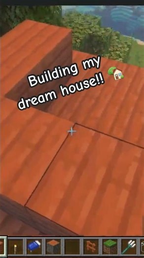 Building my dream house in Minecraft!!!