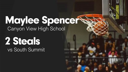 Maylee Spencer Game Report: @ North Sanpete