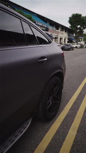 🔥The Ultimate Glow-up: Mercedes GLE53 x Matte Dark Grey😎