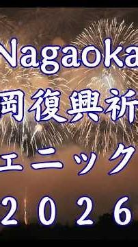 熊本の方に届け：長岡復興祈願花火：フェニクス 1