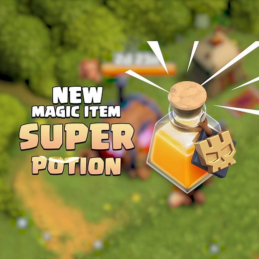 68K views · 2.7K reactions | Have you tried the newest Magic Item, the Super Potion? It allows you to boost a Super Troop for 3 days without spending the required Dark Elixir! And as a reminder, you can now also boost up to two Super Troops, and continue to train its regular counterpart ✨ | Clash of Clans | Facebook