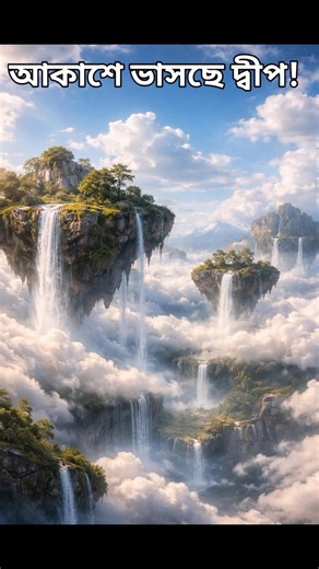 আকাশে ভাসছে Island 😳 Floating Islands in the Sky