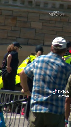 A member of Canada's Skyhawks parachute team was seriously injured during their Canada Day performance on Parliament Hill. #parachute #skyhawks #canada #canadaday #parliament #ottawa #ctvnews