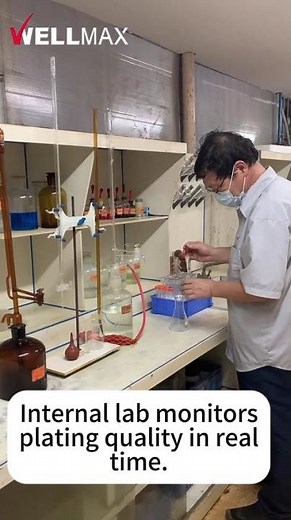 Sustainable Chrome Plating | WELLMAX Factory Tour #shorts