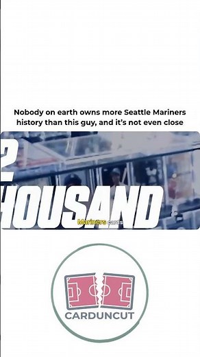 Nobody on earth owns more Seattle Mariners history than this guy, and it’s not even close