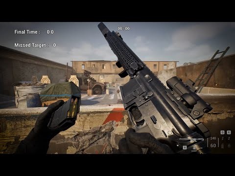 AAA shooter Game Development Platform on UE5 First Game Play Test