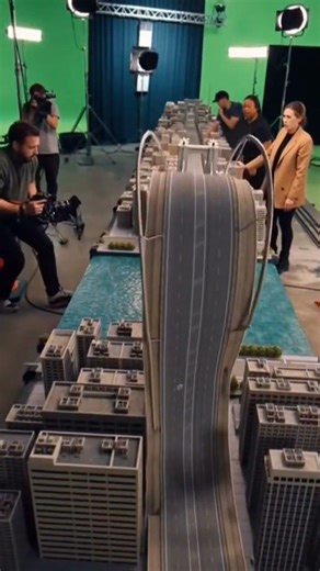 How a City Bridge Collapses Sideways Inside a Dream | inception Maket Set BTS