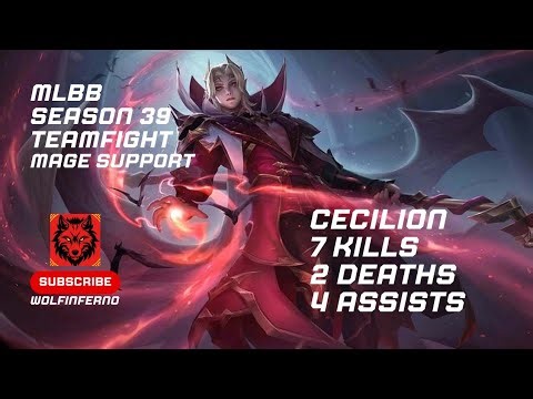 Cecilion 7-2-4 🩸 Burst Mage Carry | Best Build 2025 | Ranked Gameplay MLBB | #Cecilion #MLBB