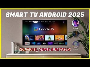 TOP 10 BEST SMART ANDROID TV 2025 – Clear Screen for Watching Movies