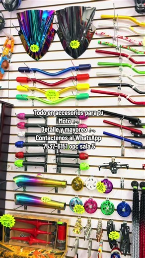 Accesorios para motocicleta – Venta al detalle y mayoreo
