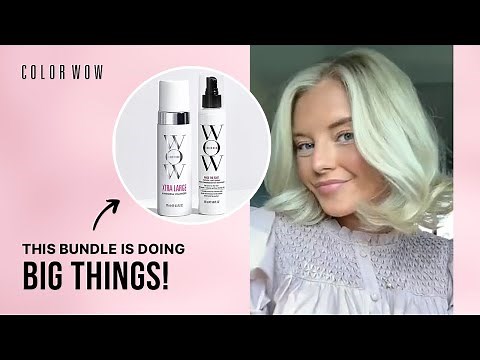 How to Get Long-Lasting Volume with Color Wow: Xtra Large Bombshell Volumizer & Raise the Root