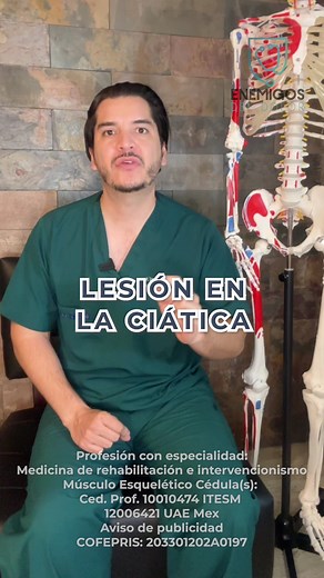 9.1K views · 441 reactions | Lesión en la ciática: Exploramos los síntomas, causas y opciones de tratamiento para recuperar la salud de tu espalda y pierna. ⚕️ Sígueme para más @dr.alejandrobecerril #dralejandrobecerril #Enemigosdeldolor #Terapia #Rehabilitación #salud #dralejandro #Medicina #Aprende #Fyp #Ciática #Lesión #SaludEspinal | Dr. Jorge Alejandro Becerril Monge • Medicina de Rehabilitación | Facebook