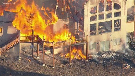 'A total loss': Fire burns through house near Conifer