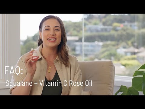 How to Use Squalane + Vitamin C Rose Oil | Skincare | Face Oil