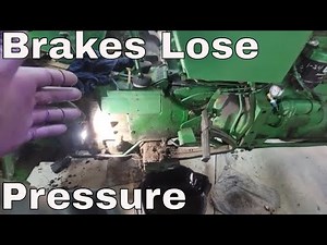John Deere 2020 Brake Actuation Assembly Replacement & How to Bleed The Brakes
