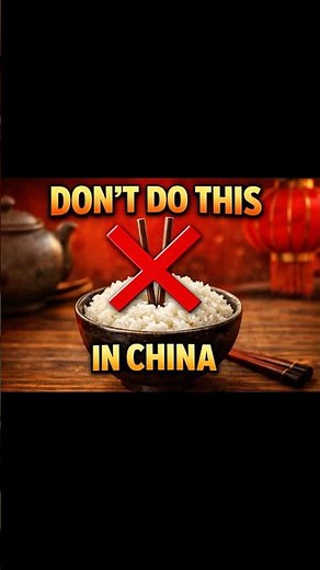 Don’t Do This in China 😳🥢 | Chopstick Etiquette Explained