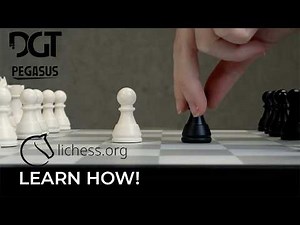 Play chess with the DGT Pegasus on Lichess against a friend or the engine