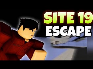 I Escaped SCP Site-19 In Roblox!