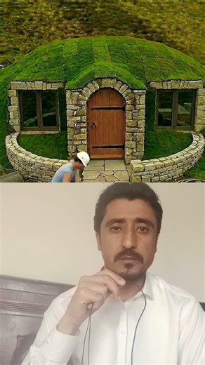 A secret hobbit life inside a container home #satisfying #construction #trending #shorts