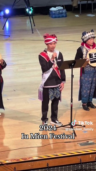 Kao Lee Saechao Chanting at Iu Mien Festival 2024