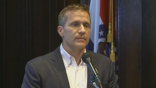 Missouri Gov. Eric Greitens announces resignation