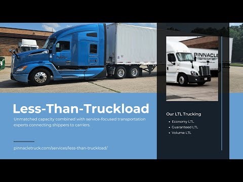 Less-Than-Truckload Shipping Services | LTL Logistics | Pinnacle Freight