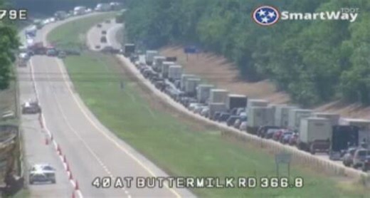 Teen died in crash that shut down I-40 in Loudon County for hours, THP says