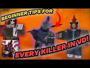Beginner Tips For ALL Killers In Violence District Roblox!
