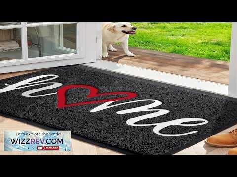 StepLively Door Mat Home Welcome Mats Outdoor and Indoor Heavy Duty Low Profile Non Slip