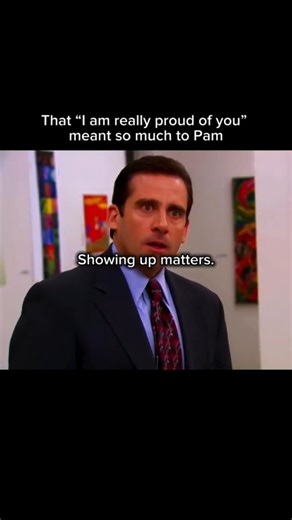 Arun Pandit on Instagram: "WHEN SOMEONE SHOWS UP FOR YOU A quiet art gallery. Almost empty walls. And one person who chose to show up. In The Office, Michael Scott walks into Pam Beesly’s art show when almost no one else does. He doesn’t rush. He looks closely. Notices the little things — the building, the car, the effort. Then he does something even more unexpected. He asks, “What’s the price?” He actually wants to buy her art. Pam is surprised. Almost caught off guard. Because for the first ti