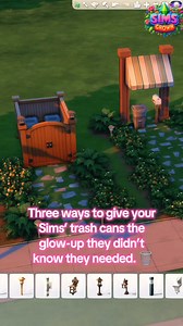 Three ways to give your Sims’ trash cans the glow-up they didn’t know they needed. 🗑️✨ Which one’s your favorite? #TheSims4 #Sims4Builds #Sims4Tips #Sims4Ideas #Sims4Building #SimsBuilder #Sims4Inspo #Sims4Design #Sims4Gameplay #SimsCommunity #SimTok #Sims4Life #Sims4Details #Sims4Creative | Sims Grown
