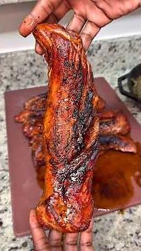 Smoked pork tenderloin recipe! #fyp #chefflocko #cooking #recipe #foryou