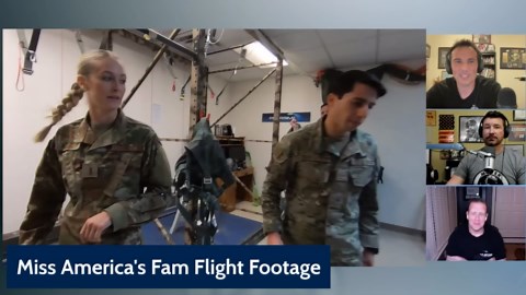 Miss America F-16 Flight Footage - Fighter Pilots React