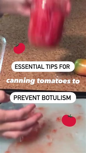 🍅Essential tomato canning tips! 🍅 - Learn the proper procedures for canning tomatoes. Each processing method (whole, diced, crushed) has its own required time. - Select flawless, high-quality tomatoes. Quality makes a difference! - Opt for paste tomatoes (Roma, pear, plum) for thicker, less watery salsa. - Easily remove tomato skins: make an “x” mark, blanch in boiling water, then peel off in an ice bath. - Remember to add acid! Tomato acidity varies, so the USDA recommends using 2 tablespoons