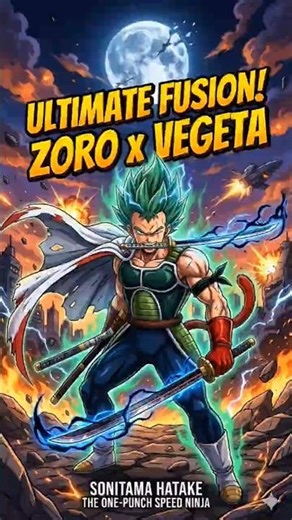 SANTORYU SAIYAN! ⚔️ The Most Powerful Fusion Ever? #OnePiece #DragonBall"