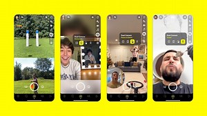 Snapchat Dual Camera Lets You Record With Front, Rear Cams at the Same Time