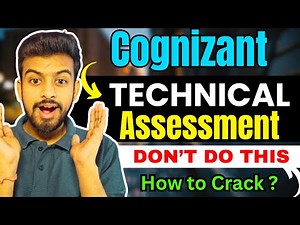 Cognizant Technical Assessment 2025 | Exam Pattern | Syllabus | How to Crack