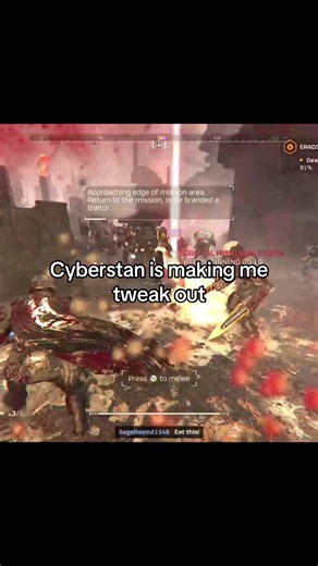 I’m so ahh at this game. Also, this is only difficulty 6, so I don’t even wanna know what Super Helldive is like on this planet #fyp #helldivers #helldivers2 #cyberstan #helldivers2gameplay